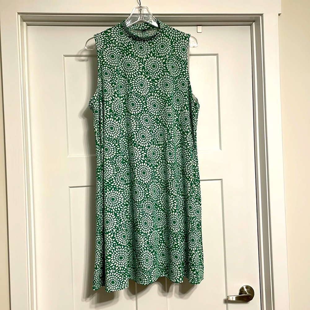 High neck dress